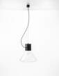 Lampa Muffins PC865, clear / black