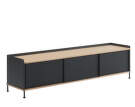 Komoda Enfold Sideboard 186x48, oak/anthracite black