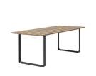 stul-70/70 Outdoor Table, mahogany / black