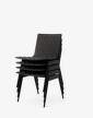 zidle-Ville AV33 Chair, warm black
