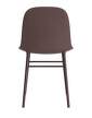 zidle-Form Chair Steel, brown/brown