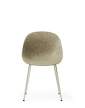 zidle-Mat Chair Steel, seaweed/cream