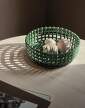 miska-Ceramic Centrepiece Bowl, emerald green