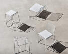 Textilní podsedák Hee Dining Chair Cushion, sky grey
