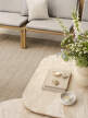 Venkovní konferenční stolek Eida, beige marble
