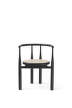 Židle Bukowski French Cane, black