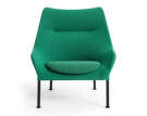 Křeslo O2, soft green textile