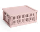 Plastové víko Colour Crate M, blush