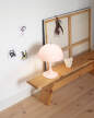 Přenosná lampa Panthella 250, opal pale rose