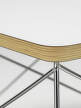Occasional Table LTR HPL White, stainless steel