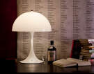 Stolní lampa Panthella 400,  white opal acryl