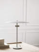 Stolní lampa Reflection, grey lacquered aluminium