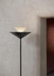Stojací lampa Gio LN28, dark chome / emperador