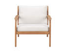 Outdoor Lounge Chair Jack, teak / Off White