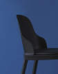 Allez Chair Oak/Leather, black