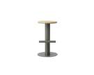 stolicka-Pole Barstool 65, pine / grey