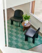 koberec-Check Rug 140x200 cm, green