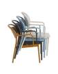 kresla Linear Steel Lounge Armchair