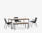 zidle-Ville AV33 Chair, warm black