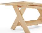 stul-Crate Dining Table L180, pinewood