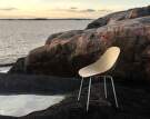 zidle-Mat Chair Steel, hemp/cream