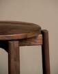 stolicka-Passage Stool, walnut