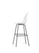 Barová židle Eames Plastic High, white