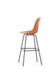 Barová židle Eames Plastic High, rusty orange