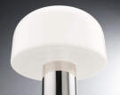 Stolní lampa Bellhop Glass T, bright aluminum