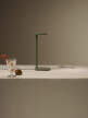 Stolní lampa Oblique, glossy sage