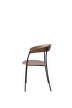 Židle Missing Armchair, lacquered walnut