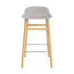 Barová židle Form 65 cm, warm grey/oak