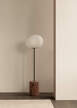 Stojací lampa JWDA, red travertine