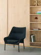 Křeslo O2, soft black textile