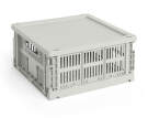 Plastové víko Colour Crate Cube/Square M, grey