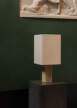 Stolní lampa Nonna H49, travertine