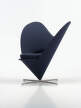 Křeslo Heart Cone Chair, Volo night blue