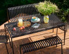 Zahradní lavice Palissade Dining Bench bez područek