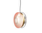 Lampa Orbital, pink/light patina brass