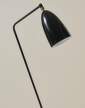 Gräshoppa Floor Lamp, black glossy