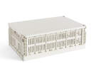 Colour Crate Lid Large, off-white