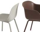zidle-Fiber Outdoor Armchair Chair, brown red