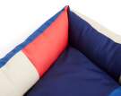 pelech-HAY Dogs Bed M, red/blue