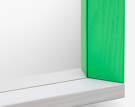 Zrcadlo Colour Frame Large, green/pink