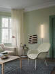 Křeslo Fiber Lounge Armchair Tube, Ecriture 910/grey