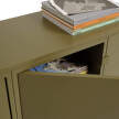 Policový díl Stacked (w. door) Medium, brown green
