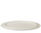 Talíř Edge Plate Ø27 cm 2ks, ecru stoneware