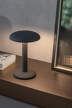 Přenosná stolní lampa Gustave, matte anthracite