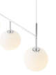 Závěsná lampa TR Suspension Frame, polished steel