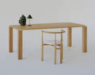 Židle Bukowski, oak/Lana 24